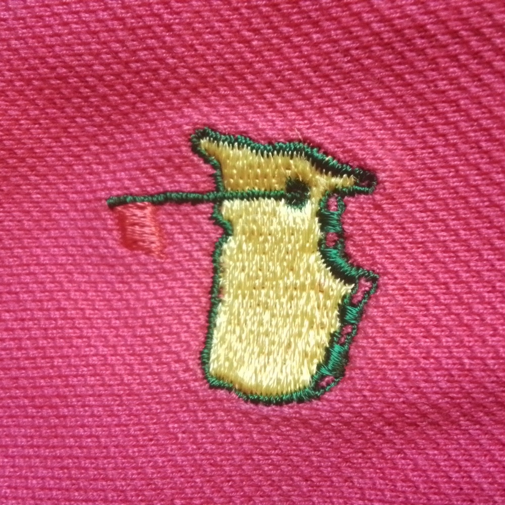 Magnolia Lane The Masters Sleeveless Polo Shirt Pink - M - Picture 3 of 7